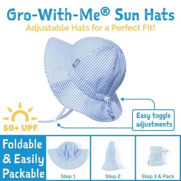 Aqua Dry Sun Hat with built in UV protection - Pink - Picture 3 of 4